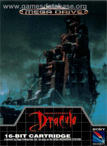 Cover Bram Stoker's Dracula for Genesis - Mega Drive